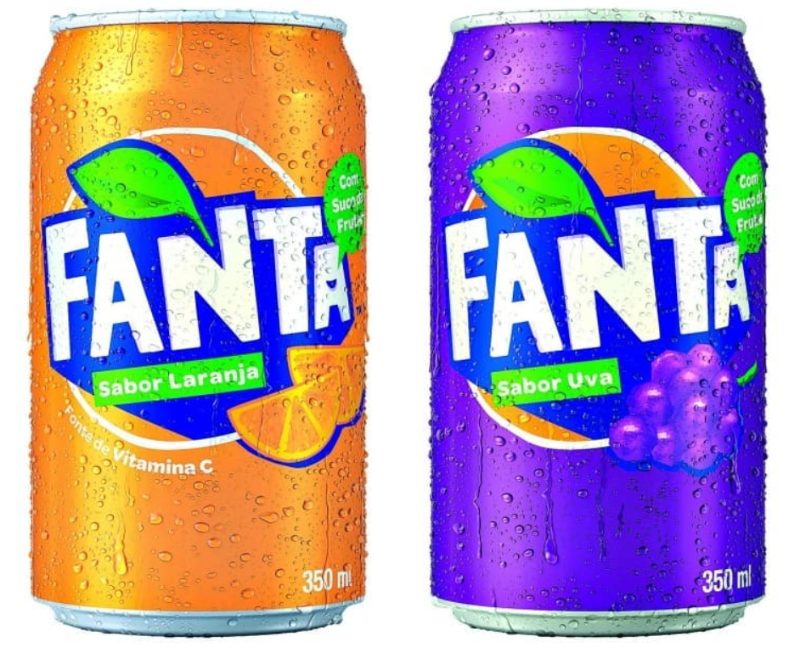 Fanta (Laranja ou Uva)