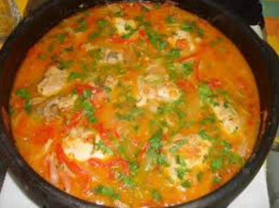 Moqueca de Caranha com Camarão