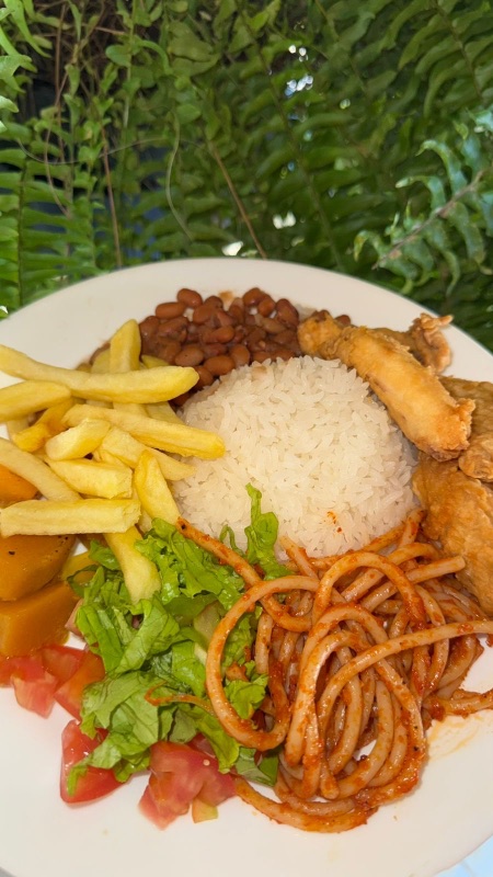 Prato feito com peixe