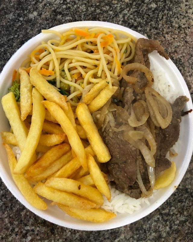 Marmitex Com Bife